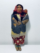 SKOOKUM Bully Good Indian Doll, Woman Holding Baby, 12  