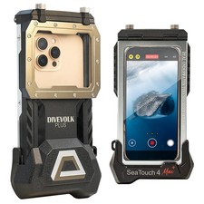 DIVEVOLK Seatouch 4 Max Plus Underwater Touchscreen housing compatiable - iPhone