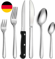 Bestdin Besteck Set Mit Steakmesser, 36 Teilig Besteck Set 6 Personen, Edelstahl