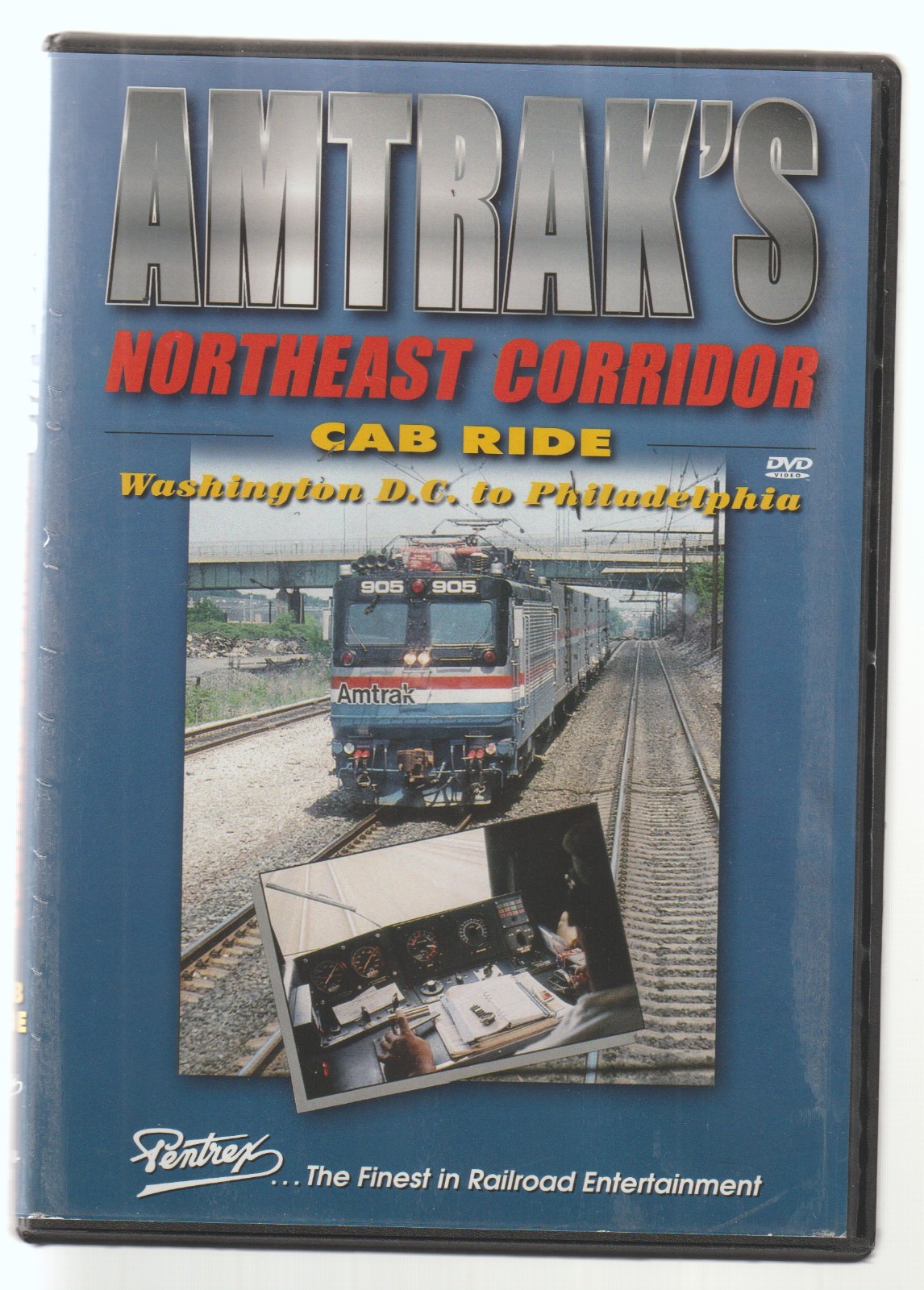 Amtrak's North East Corridor Cab Ride (DVD) Railway DVD ~ Pentrex ~ USA RailRoad