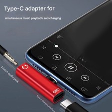 Stylish Type C To 3.5Mm Converters Headphone Music Adapter For Smartphones