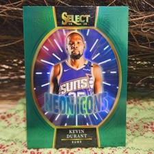 2024-25 Panini Select Basketball - Neon Icons KEVIN DURANT #11 Prizms Refractor 