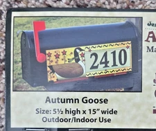 Jeremiah Junction Mailbox or Door Magnet - Autumn Goose!