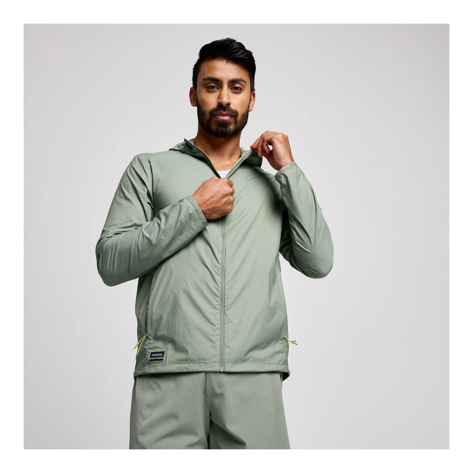 Saucony Hombre Peregrine Packaway Chaqueta Ropa Foto 4 de 4