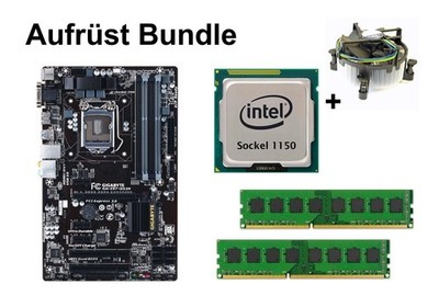 Aufrüst Bundle - Gigabyte Z87-DS3H + Intel i5-4570T + 16GB RAM #103963