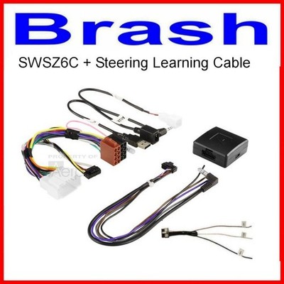 SUZUKI SWIFT 2017+  STEERING WHEEL ADAPTER + LEARNING CABLE SWSZ6C