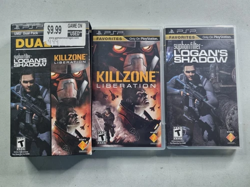 UMD Dual Pack: Syphon Filter: Logan's Shadow + Killzone: Liberation (Sony PSP)