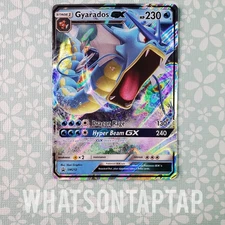 Pokemon Card Gyarados GX SM212 Black Star Promo Sun Moon Hidden Fates Tin LP