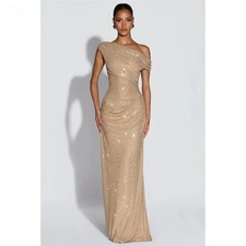 Luxury Off-Shoulder Mermaid Evening Dresses Shiny Elegant Prom Dress Party Gowns