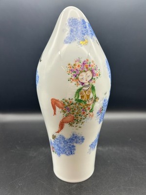 Fischmaulvase Vase Meissen Porzellan Dekor Sommernachtstraum 1. Wahl
