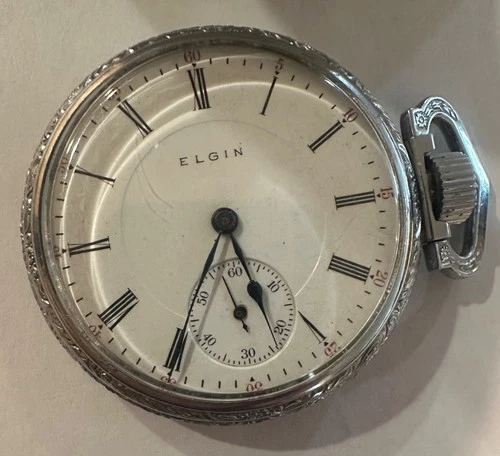1910 Elgin Grade 339 16s 17j  Pocket watch Running