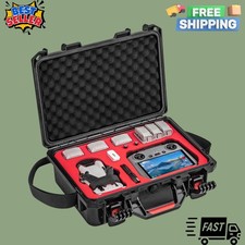 Mini 4 Pro Waterproof Hard Carrying Case for Mini 3 Pro Accessories Travel Case