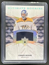 2020-21 Upper Deck Ultimate Connor Ingram Rookies Jersey RC #/649