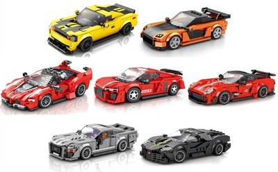  REOBRIX  Klemmbaustein-Sets Sportwagen 1:24 Neu und OVP - kompatibel