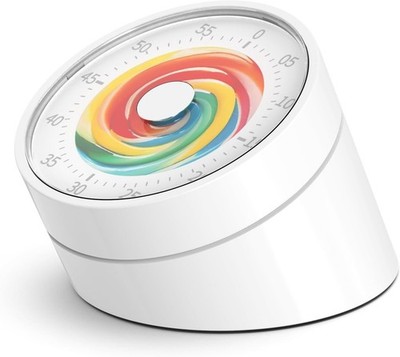 Visueller 60-Minuten-Countdown-Desktop-Timer für Kinder im Klassenzimmer Lesen Lernen