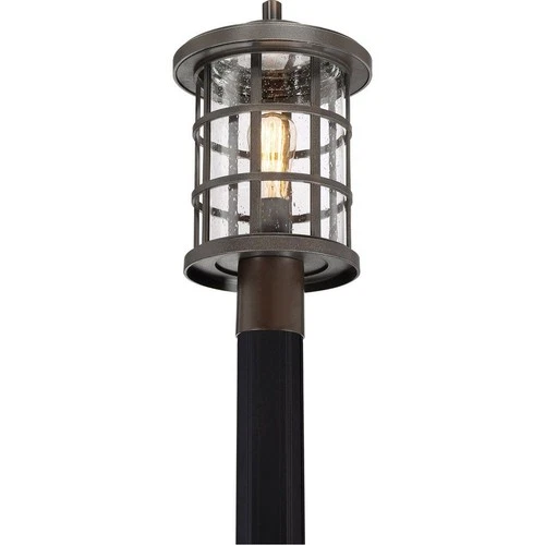 Crusade - 150W 1 Light Outdoor Large Post Lantern - 17.25 Inches high made with - Picture 5 of 11