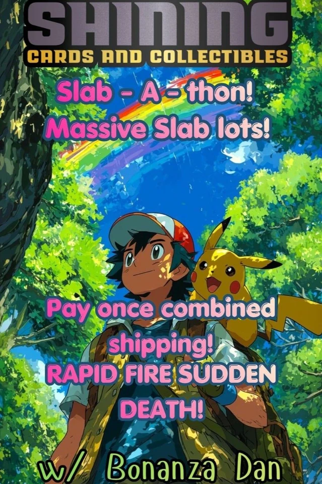 Pokémon Slabs!! Death Slab Show w/ Bonanza Dan