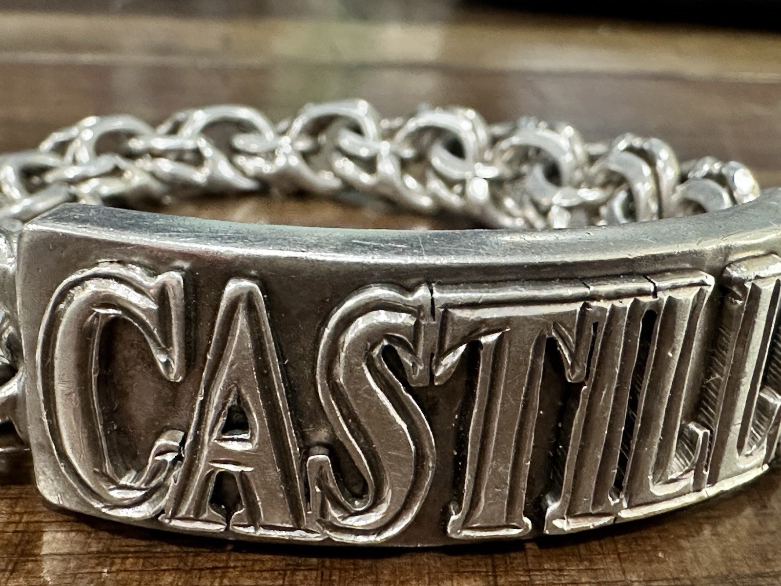 CASTILLO - Solid  Sterling Silver (Tested) Double… - image 2