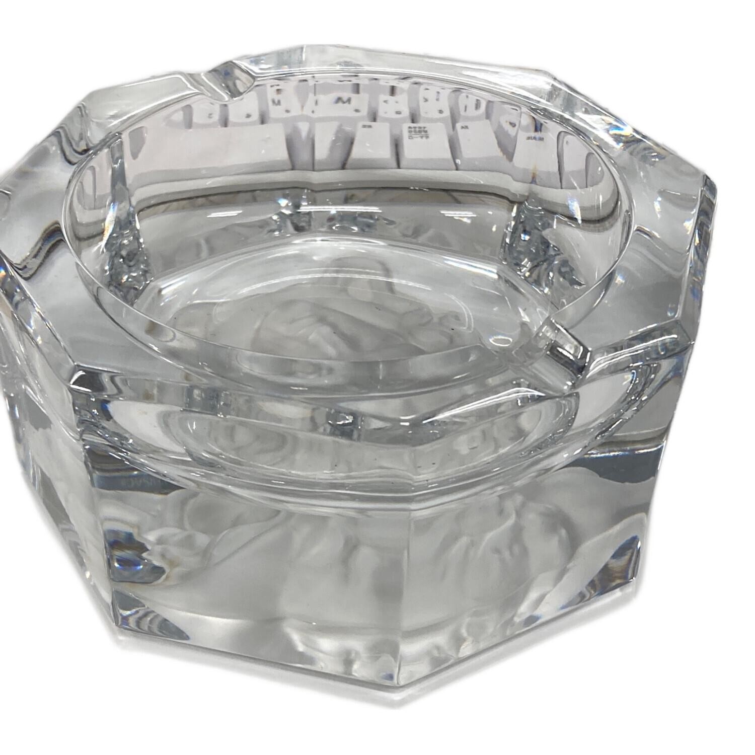Versace Crystal Ashtray - Used Decorative Glass Ashtray for Home or Office thumbnail 4