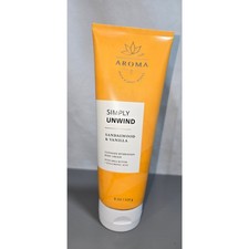 Bath and body works Aromatherapy simply unwind sandalwood vanilla 8oz cream