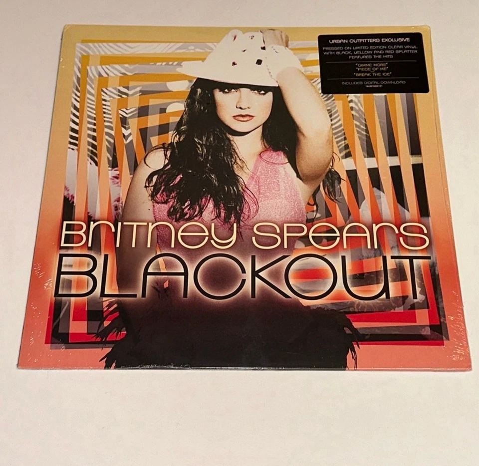 NEW - RARE - BRITNEY SPEARS - BLACKOUT - URBAN OUTFITTERS EXCLUSIVE VINYL - Image 2 of 4