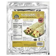 Egg Wraps with Pea Protein, Sesame Seeds, 10 Thin Wraps, 1.4 oz 40 g 