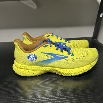 Brooks Running Shoes Yellow Brooks Launch Run Happy Women's Size