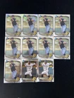 2024 Topps Bowman Chrome Refractor Konnor Griffin Pirates Lot*11 QI95