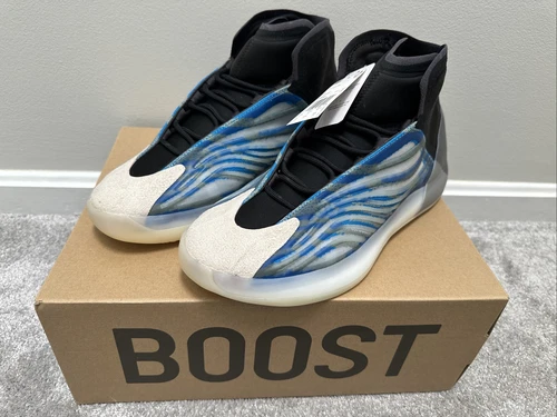 Scarpe sneakers Adidas Yeezy QNTM Bsktbl uomo blu frozen GX5049