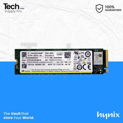 HFS512GEJ9X108N SK Hynix 512GB PCIe NVMe M.2 2280 Solid State Drive