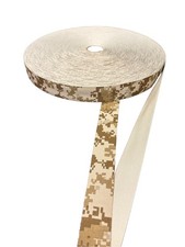 1.5" Nylon Webbing AOR1 Camo 17337 One Side Pattern 100 Yds USA