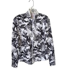 Tommy Bahama Active Golf Tennis Tabu Jungle full zip jacket XS luxury style r