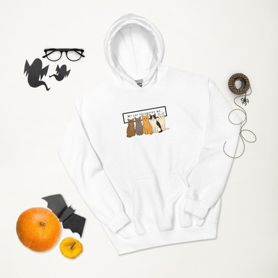 My Cat Tolerates Me Hoodie | Funny Cat Lover Sweatshirt Gift