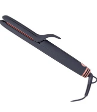 Hairitage Ceramic Tourmaline 2 in 1 Flat Iron Hair Straightener Curling Iron