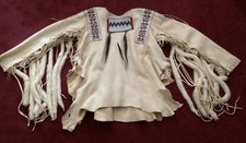 Native American Plains Hide Decorative War Shirt