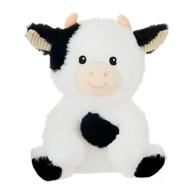 Cow Plush Stuffed Animal Toy Spark Create Imagine Rattle Crinkle Sensor Baby New