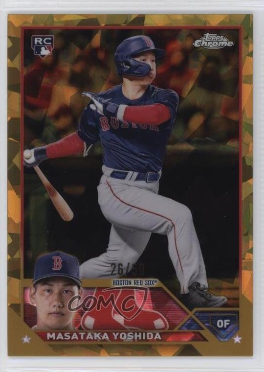 2023 Topps Chrome Sapphire Edition Gold 26/50 Masataka Yoshida Rookie RC 2l4