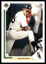 Sammy Sosa 1991 Upper Deck #265 White Sox MLB READ FREE SHIPPING AutographDen