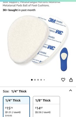 NEW 12 Pack Metatarsal Foot Pads