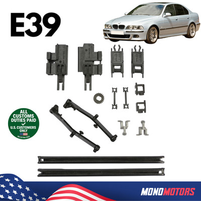 SUNROOF REPAIR KIT 17PCS WITHOUT SEAL FOR BMW E39 1995 2003