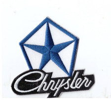 New 3 38 Chrysler Iron On Patch Free Ship New 3 38 Chrysler Iron On Patch Free Ship