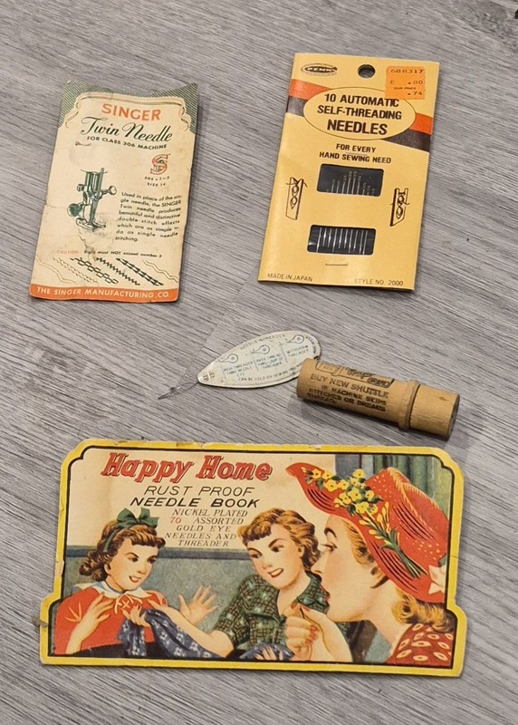 Lot Of Miscellaneous Vintage-Antique Sewing Related Items