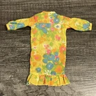 Vintage Francie 1288 In Print - Floral Dress - 1967 Mattel Outfit