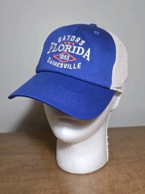 Florida Gators Hat 1853 Captivating Headwear SnapBack Blue White Mesh NWT 
