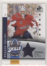2020-21 Upper Deck SP Game Used NHL All-Star Skills Fabrics Braden Holtby 04f2