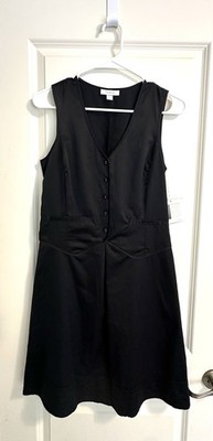 Richard Chai For Target Juniors Black Tuxedo Vest Style Party Dress, Size 9, NWT