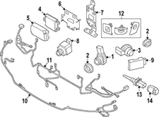 Genuine BMW 2021-2024 BMW - Distance Sensor Mount Bracket 66-31-8-099-608