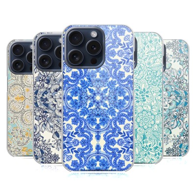 OFFICIAL MICKLYN LE FEUVRE FLORAL PATTERNS BACK CASE FOR APPLE iPHONE PHONES