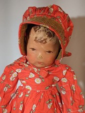 Antique Cloth Kathe Kruse Doll Type I from Germany