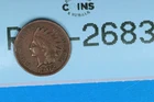 1902 1C INDIAN HEAD CENT PENNY EARLY US TYPE COIN RAW-2683